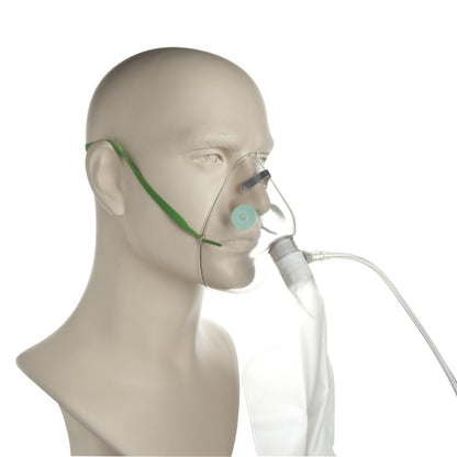 Galemed Hi-Oxygen mask with bag หน้ากากให้ออกซิเจน แบบมีถุงสำรอง สำหรับผู้ใหญ่ /เด็กโต