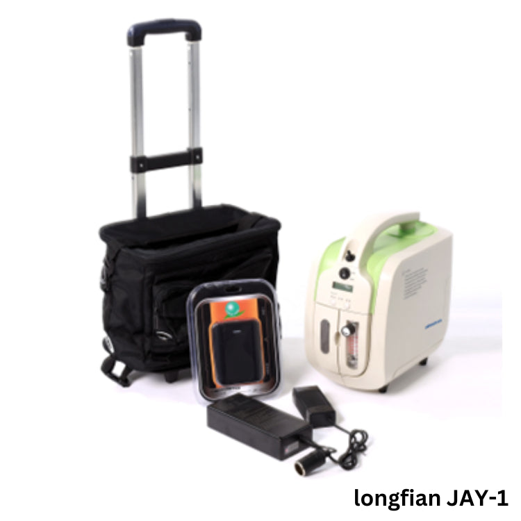 Longfian Oxygen Concentrator Travel JAY-1 1 Litre [1 Year Warranty]