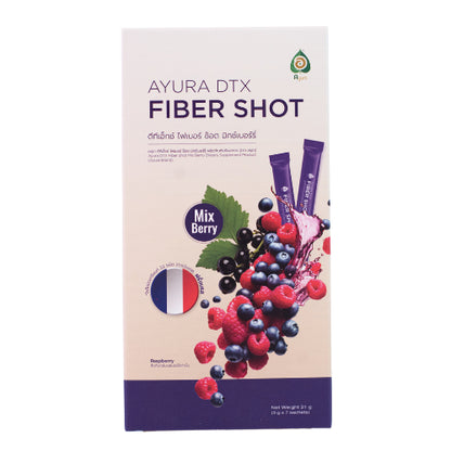 Ayura DTX (Detox) Fiber Shot [7 sachets / Box]