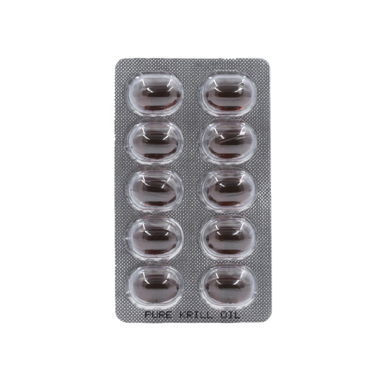 Interpharma Pure Krill Oil ผลิตภัณฑ์เสริมอาหารเพียวคริลล์ออยด์ เสริม Omega 3 (60 capsules)
