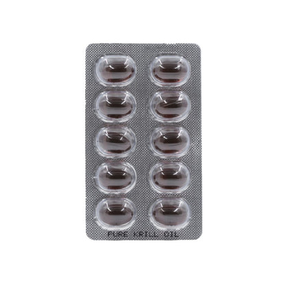 Interpharma Pure Krill Oil ผลิตภัณฑ์เสริมอาหารเพียวคริลล์ออยด์ เสริม Omega 3 (60 capsules)