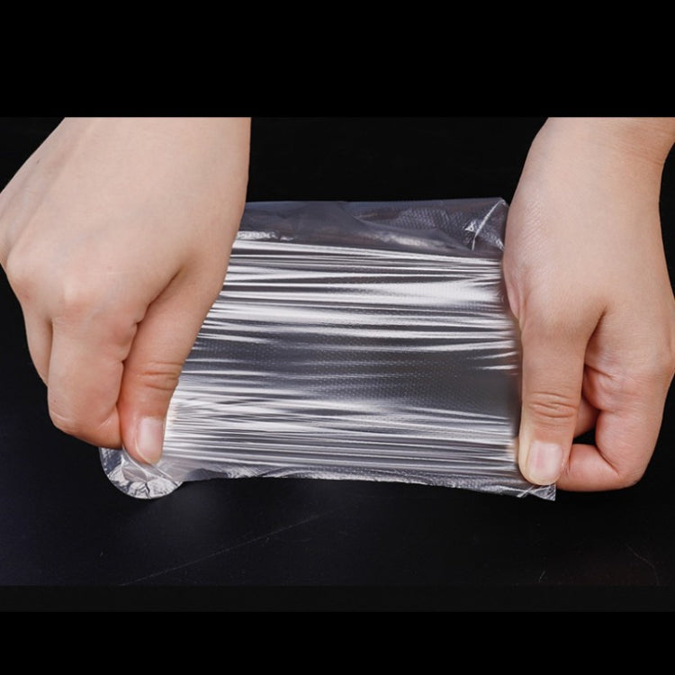 Disposable Plastic Glove 100pcs ถุงมือพลาสติก 100 ชิ้น แบบใช้แล้วทิ้ง ถุงมืออเนกประสงค์