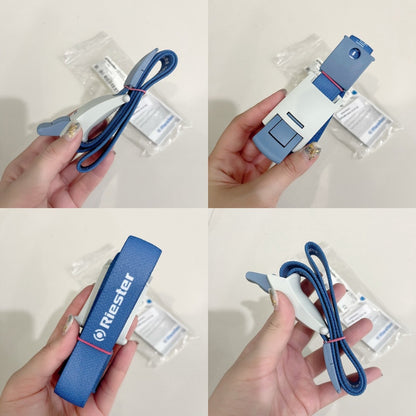 Riester สายรัดห้ามเลือด รุ่น Ri-Clip Tourniquets แบบผ้ามีตัวล็อค สีฟ้า [ri-clip no.5000]