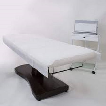 ผ้า Non Woven / กระดาษรองปูเตียงกันเปื้อน กระดาษปูเตียงสปา / โรงพยาบาล แบบใช้แล้วทิ้ง ขนาด 180 x 80 ซม (1เเพ็คมี 10 ผืน)