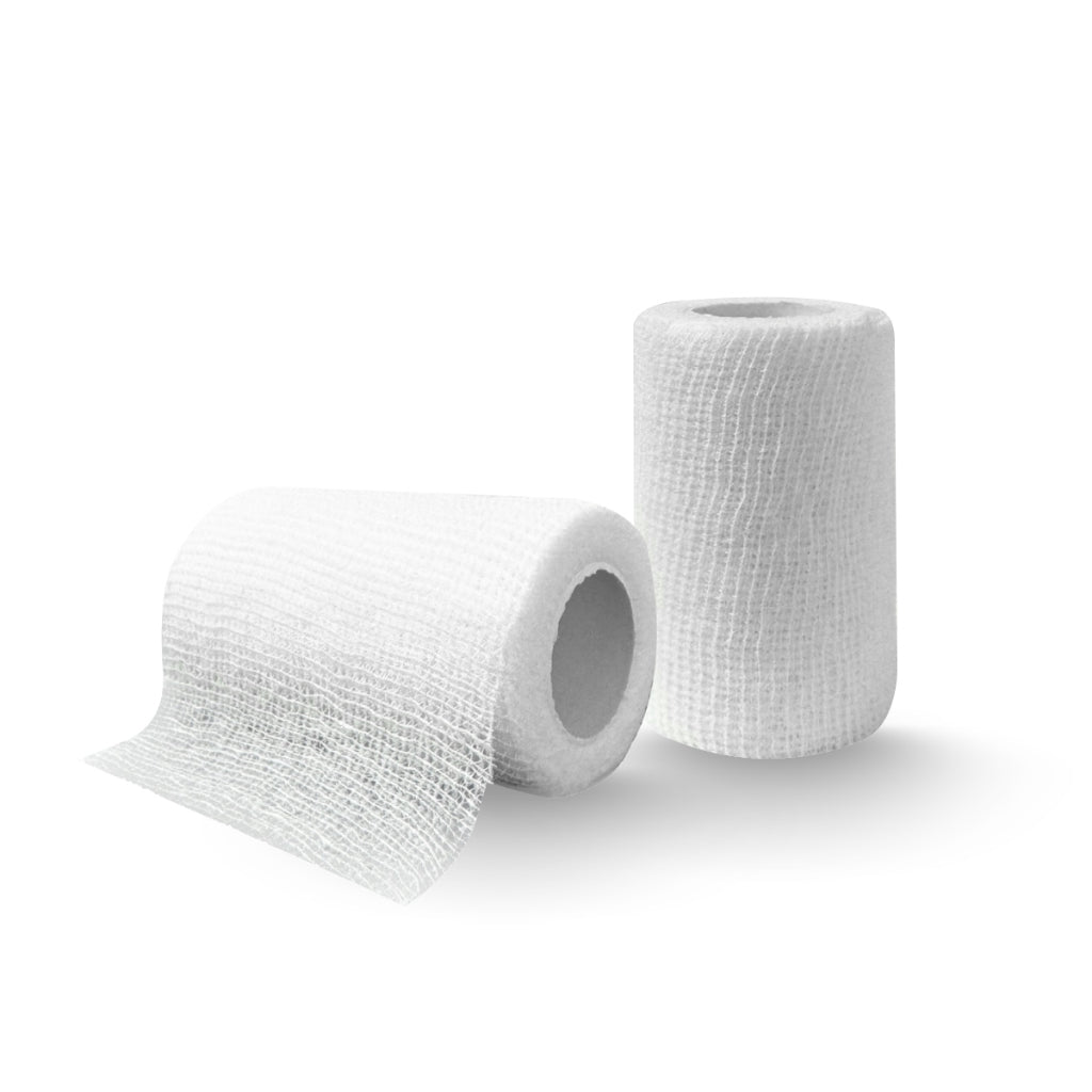 Rhino Easy Fix Elastic Cohesive Retention Bandage (10 Rolls) (Stretched)