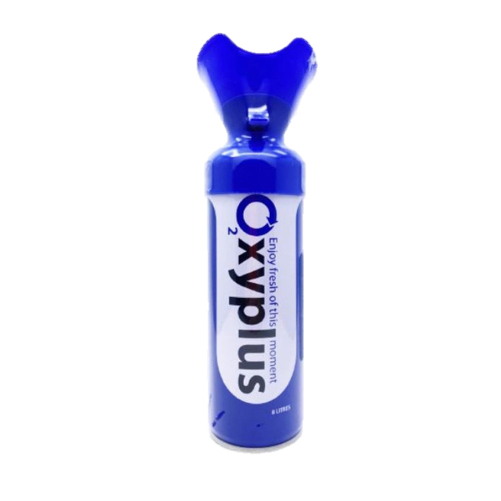 Oxyplus อ๊อกซี่พลัส Canned Oxygen 02 ออกซิเจนกระป๋อง ออกซิเจนพกพา 8,000 ml