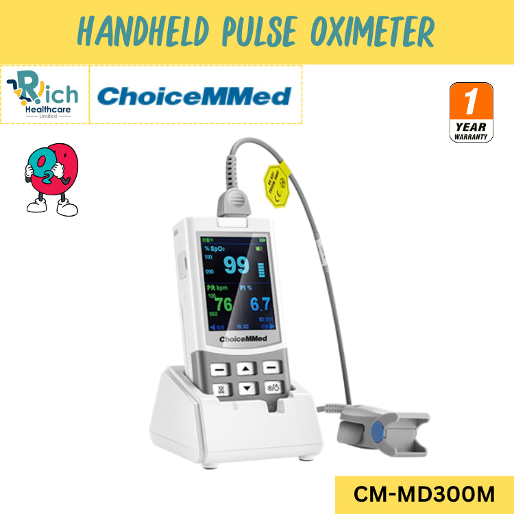 ChoiceMMed Handheld Pulse Oximeter MD300M [1 year warranty]