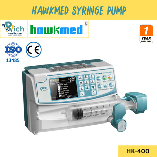 Hawkmed Syringe Pump HK-400 [1 Year Warranty]