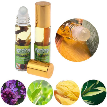 Green Herb Oil 8cc กรีนเฮิร์บออยล์ ฉลากใหม่