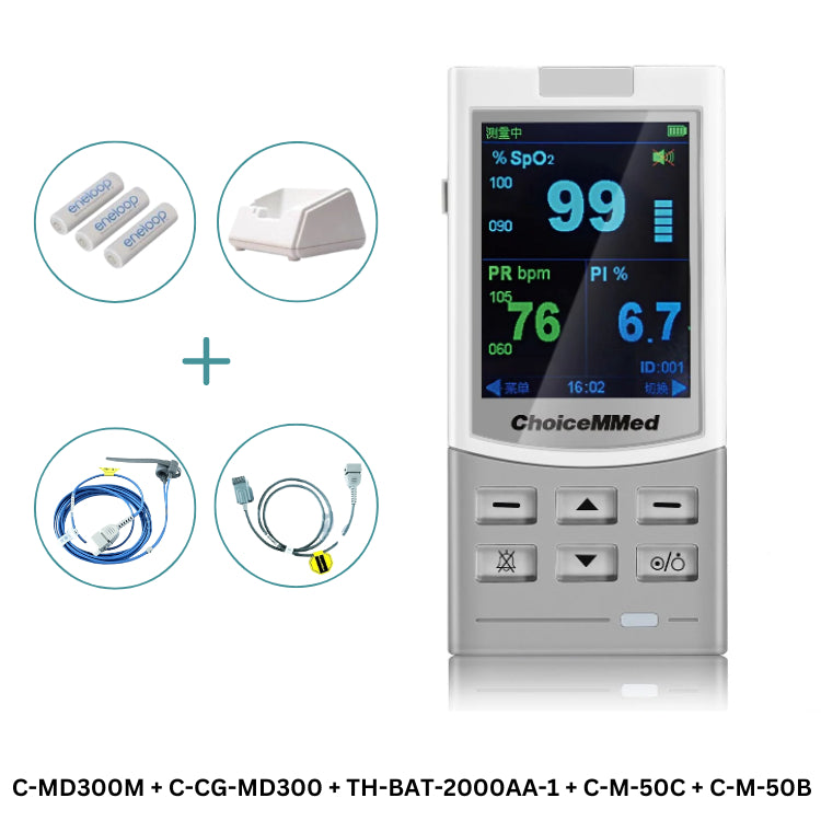 ChoiceMMed Handheld Pulse Oximeter MD300M [1 year warranty]