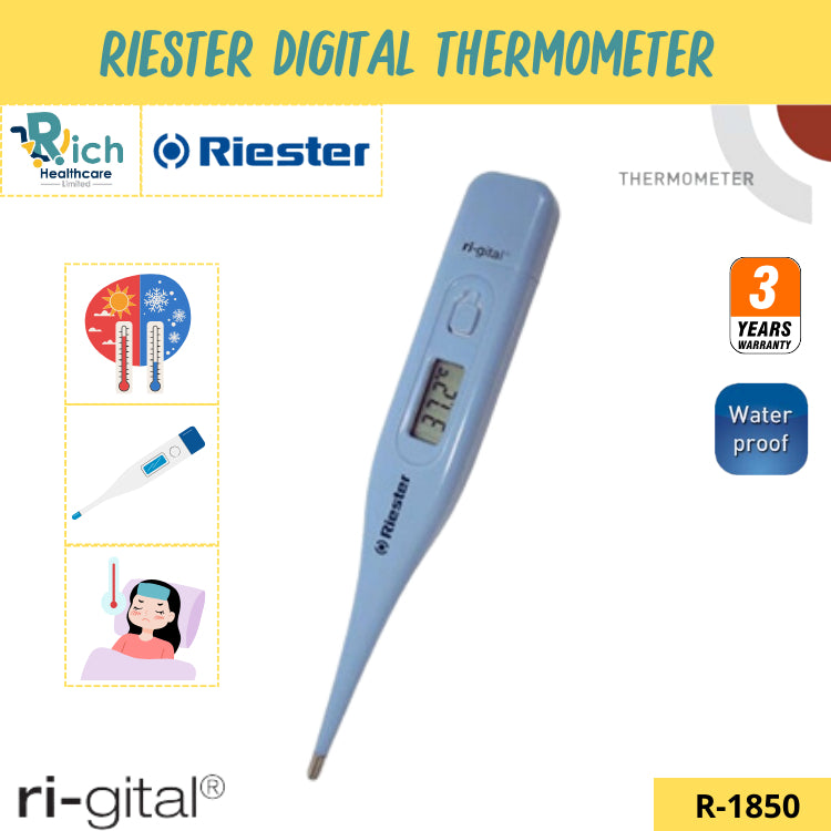 Riester Digital Body Thermometer Ri-Gital [R1850] [3-year warranty]