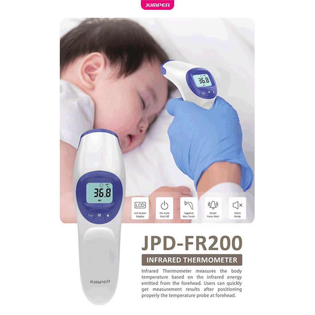 Jumper Infra-Red Thermometer, Non-contact JPD-FR200 [1 year warranty]