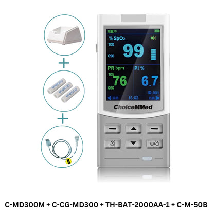 ChoiceMMed Handheld Pulse Oximeter MD300M [1 year warranty]