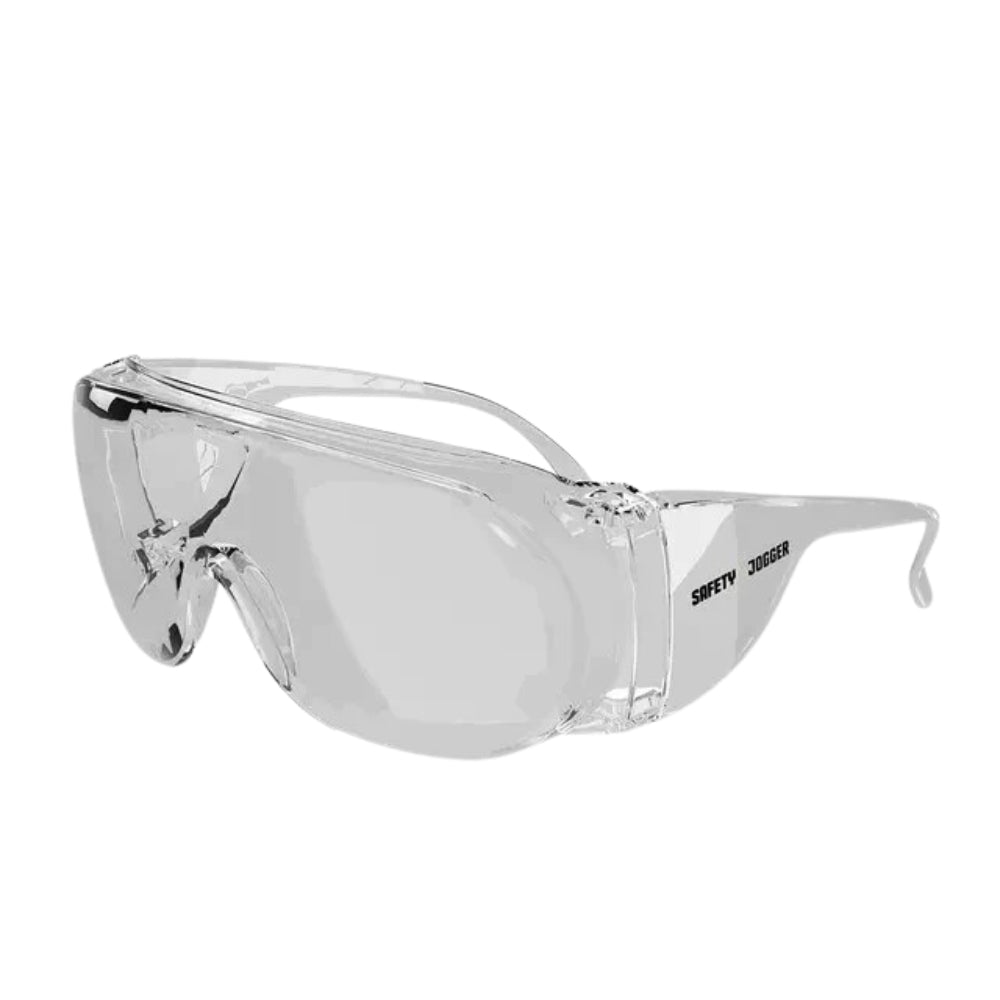 Safety Jogger - VIRUNGA COVER 1 ชิ้น แว่นตานิรภัย แว่นตากันฝุ่่น มีกรอบข้าง [Safety Eyewear] UV Protection