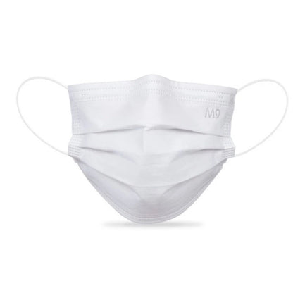M9 Surgical Medical Mask 3 PLY [Level 2] หน้ากากอนามัย น้ากากอนามัยผู้ใหญ่ ทางการแพทย์ แบบปกป้อง 3 ชั้น กล่องละ 50 ชิ้น