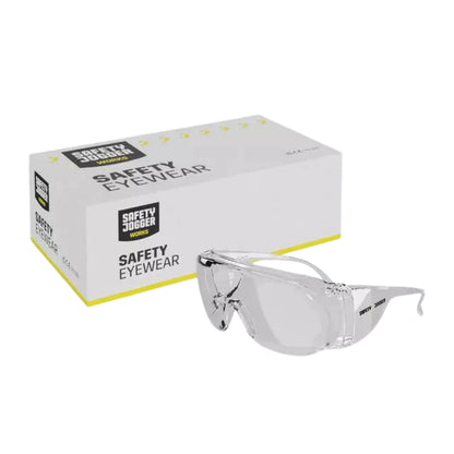 Safety Jogger - VIRUNGA COVER 1 ชิ้น แว่นตานิรภัย แว่นตากันฝุ่่น มีกรอบข้าง [Safety Eyewear] UV Protection