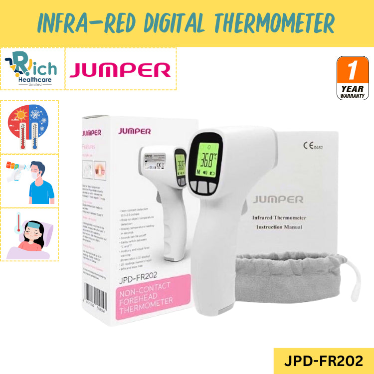 Jumper Non-Touch Infrared Thermometer JPD-FR202 [1 year warranty]