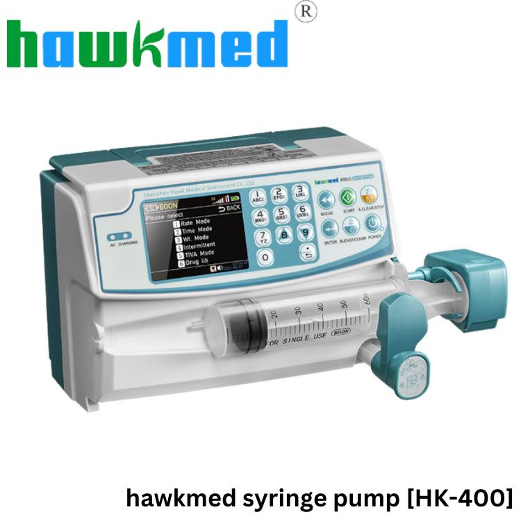 Hawkmed Syringe Pump HK-400 [1 Year Warranty]