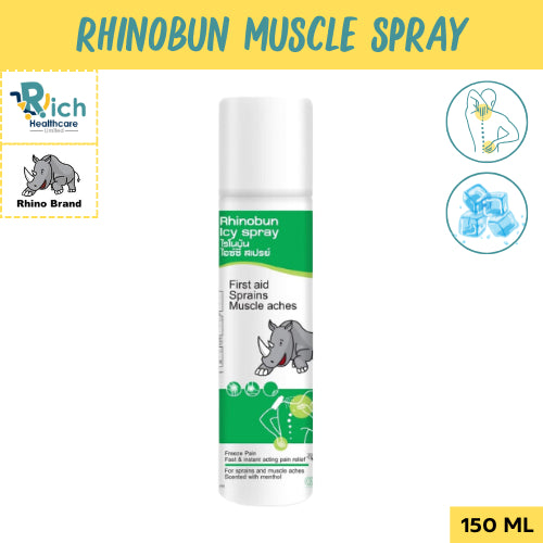 Rhinobun Icy Spray (Pain Relief Spray) 150ml