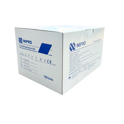 [ยกกล่อง] Nipro IV Administration Set สายชุดให้น้ำเกลือ [100 Unit]