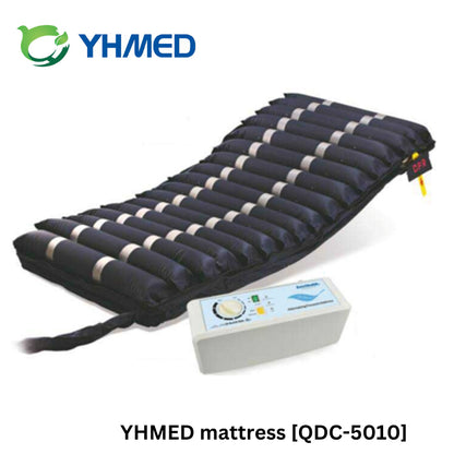 YHMED Pressure Mattress Adjustable Pump System ที่นอนลมสลับความดันพร้อมปั๊ม [รับประกันคุณภาพที่นอนลม 1 ปี / ปั๊มลม 2ปี]