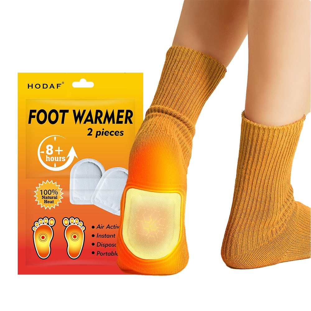 HODAF Hot Hands / Foot / Shoulder Warmer ฮอทแฮนด์ ถุงร้อนให้ความอบอุ่นสำหรับพกพา คลายหนาว [2 ชิ้น/แพ็ค]