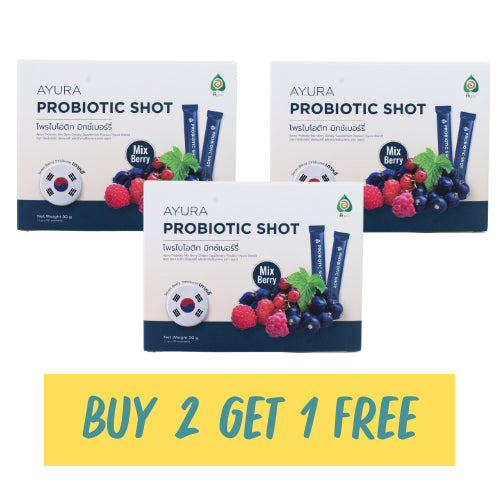 Interpharma Probac 7 (30 ซอง) ผลิตภัณฑ์ Total Synbiotic (ซินไบโอติก) สร้างสมดุลให้ระบบขับถ่าย (Probiotics)