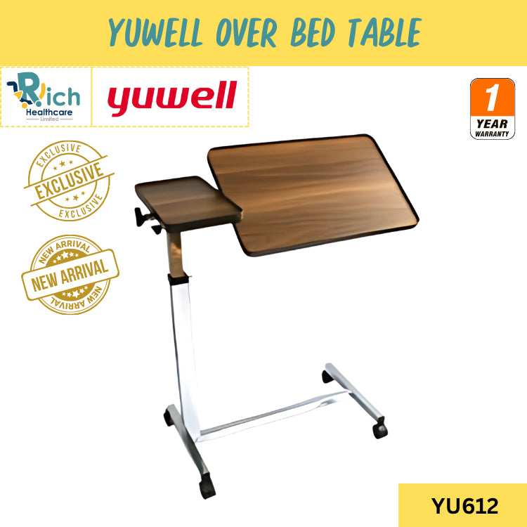 Yuwell Table Over Bed Table YU612 [1 Year Warranty]
