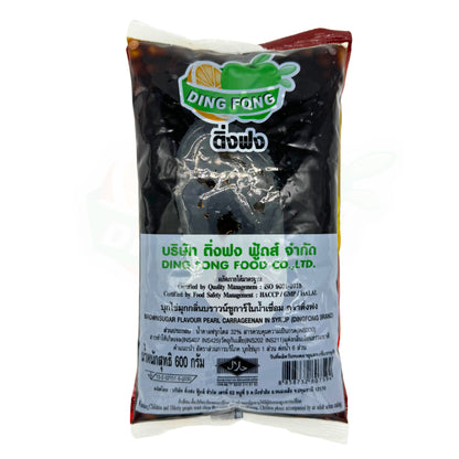 Dingfong Brown Sugar, Honey, Sugar flavored pearl 600g บุกไข่มุกบราวน์ซูการ์ / บุกไข่มุกกลิ่นน้ำผึ้งในน้ำเชื่อม
